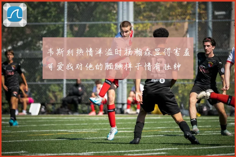 韦斯利热情洋溢时杨瀚森显得害羞可爱我对他的腼腆样子情有独钟