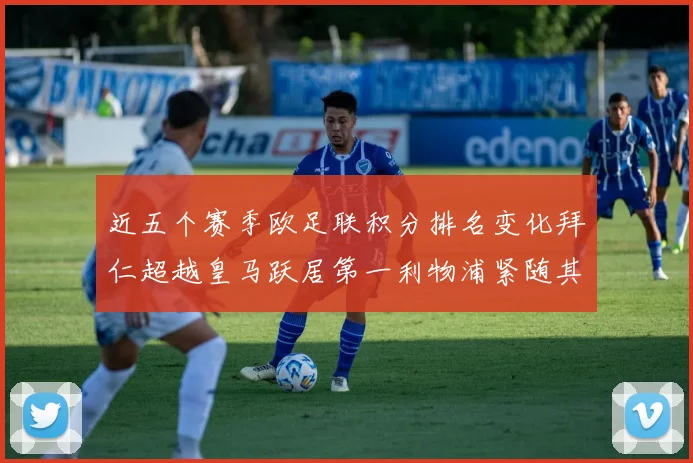 近五个赛季欧足联积分排名变化拜仁超越皇马跃居第一利物浦紧随其后位列第三